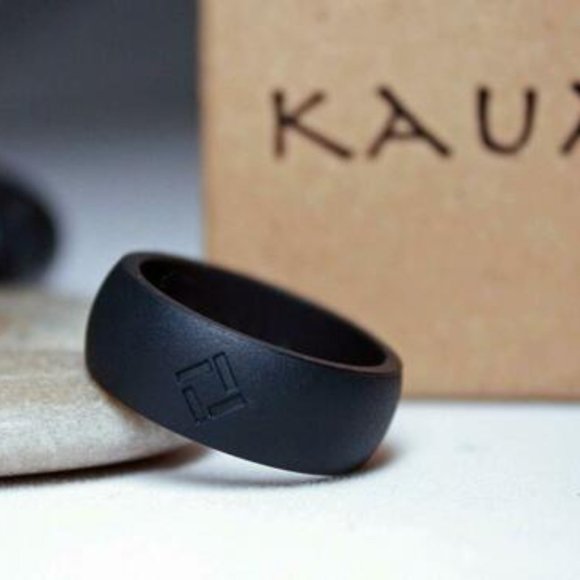 KAUAI Other - NEW - KAUAI Silicone Ring Men's Size 10 Black